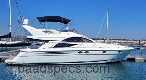 Fairline Phantom 46 tekniske specifikationer og anmeldelser